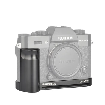 XT30 Suėmimas Vertikalusis Šaudyti rankenos QR Greito Atleidimo L Plokštė Kameros Laikiklis Laikiklis Fuji Fujifilm X-T30 X T30 XT30