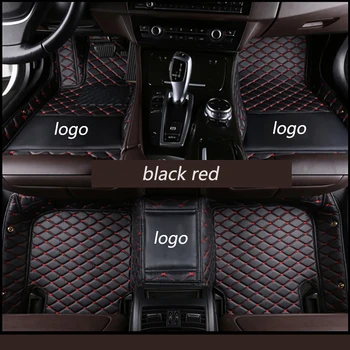 ZRCGL logotipą Automobilio grindų kilimėlis Smart visi modeliai fortwo forfour auto optikos reikmenys, automobilių grindų kilimėlis