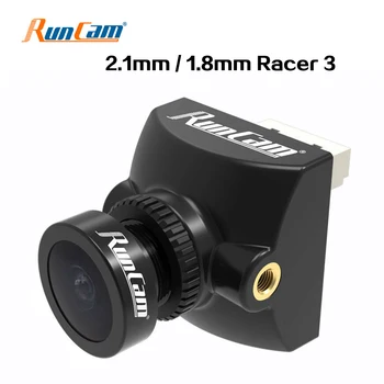 RunCam Racer 3 Mini FPV Kamera CMOS 1000TVL Super WDR 6ms Latency 1,8 mm/2.1 mm, FPV Lenktynių Drone