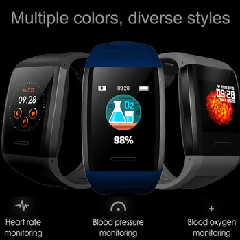 Žiūrėti smartband kraujo spaudimo monitorius fitness tracker smartwatch pulseira inteligente smart žiūrėti sporto smart apyrankė pk k9