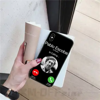 Narcos TV Serialas Pablo Escobar Telefono dėklas Skirtas Iphone 11 PRO MAX X XS XR 6S 7 8 PLUS SE 2020 Atvejais Viršelio Dizaineris Prekės