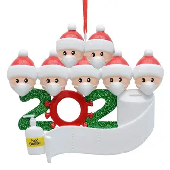 Medžio Linksmų Kalėdų Dekoracija Namuose Asmeniniams, Šeimos Kalėdų Ornamentu 2020 Medžio Kabo Pakabukas Kūrybos Dovana