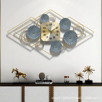 Modernūs, Prabangūs Dekoro Laikrodis Asmeninį Ir Kūrybos Laikrodžiai Kambarį Geležies Dekoratyvinės 3D Modernaus Dizaino Sieninis Laikrodis