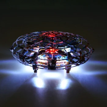 UFO Drone Mažas Plaukioja Kamuolys RC Drone Infraraudonųjų spindulių Orlaivių Patalpų Lauko Judesio Jutiklis Žaislai Amžius 6+
