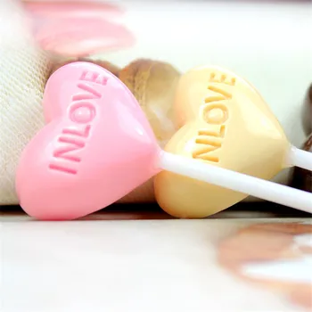 Mini Kad 10vnt 10*20mm Pastelinės Pavasario Spalvų 3D Lollipop Saldainiai Dervos Cabochons Ornamentu Priedai Molio Žavesio Medžiaga 