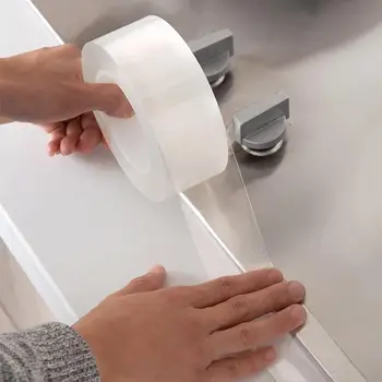 Vonios kambarys, Virtuvė Mildewproof Juosta atspari Vandeniui Akrilas Skaidri PVC Kriaukle Skirtumas Sandarinimo Juostos Miltligė Įrodymas Juostos