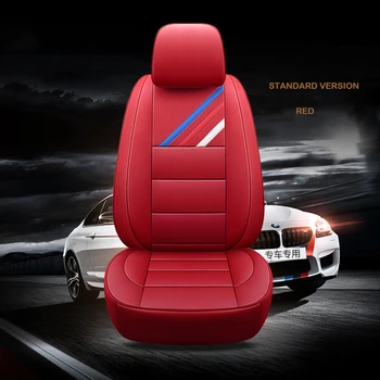Custom 2vnt priekinės sėdynės, automobilių sėdynės padengti karvės odos odos Hyundai Veloster Elantra 