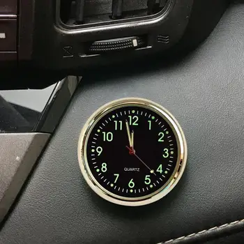 Automobilių lipnios Laikrodis Electonic Interjero Papuošalas Mini Skaitmeninis Šviesos Žiūrėti Transporto priemonės