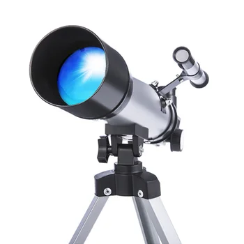 Astronomijos teleskopas profesional lūžio vietos optinis žiūronas monocle kelionės spotting scope su trikoju svirtis F36050