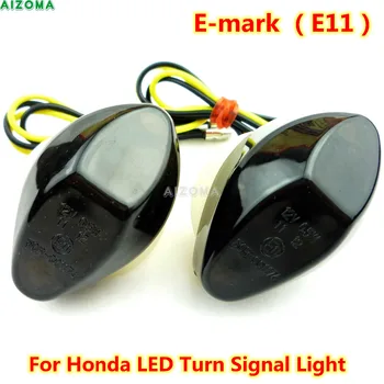 E-mark Super Ryškus LED Posūkio Signalo Lemputė Motociklų Flasher Indikatorių Rodiklio Žibintas Honda CBR 1000RR/900RR/600RR/600F/600