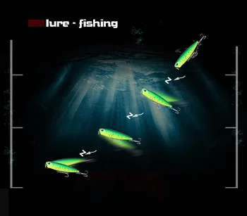 Ufishing Plūduriuoja Kieto Žvejybos Masalas Pieštuku Masalas 6.5 cm 5.5 g Bass Dirbtinis Masalas 1Piece/Daug Plastiko nepastovi žmogus