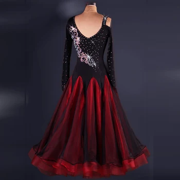 Pramoginiai Konkurenciją Šokių Suknelės Moterims, Aukštos Kokybės Standartines Tango Valsas Flamenko Modren Sportinių Šokių Kostiumas