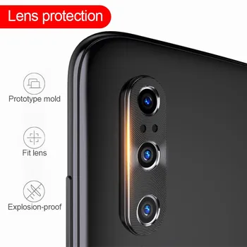 Vaizdo kameros Objektyvo Apsaugos Žiedas Atveju Xiaomi Redmi Pastaba 8T 8 T, 7 K20 Pro Metalo Nekilnojamojo Telefono Kamera Raštas Padengti Note8T Note8