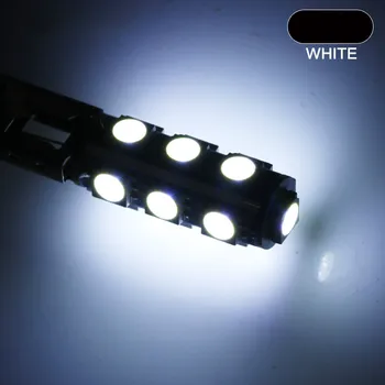 10vnt Automobilio LED Lemputė H1 H3 Priešrūkinis Žibintas DRL Auto 13Smd Šviesos važiavimui Dieną 5050 Atbuline Lempa Super Šviesus priekinis žibintas Balta 12V