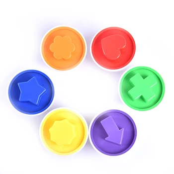 6PCS Montessori Mokymo Ugdymo Matematikos Žaislai Smart Kiaušiniai 3D Puzzle Žaidimas Vaikams Populiarus Žaislai, Dėlionės Formos, Įrankiai, Sumaišyti Unisex