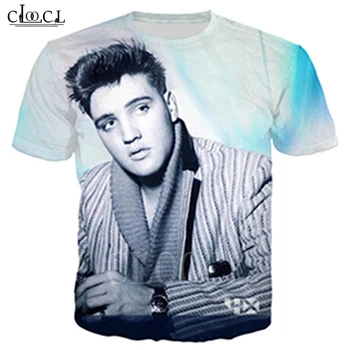 Roko Dainininkas ELVIS Presley, T Marškiniai 3D Spausdinimo Vyrai Moterys T Marškinėliai, Palaidinukė Klasikinis Star Tendencija Streetwear Atsitiktinis Mados Viršūnes B229