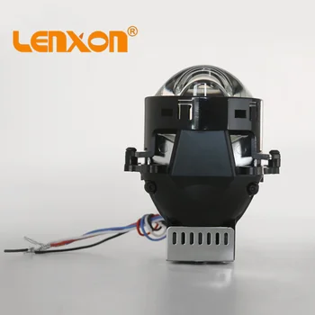 Lenxon Gamyklos kaina A15 Pro Bi LED Projektorius Žibintai Objektyvas 3,0 colių Didelės artimąsias Auto Led Optinis Šviesų Objektyvą Rinkinys