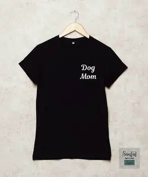 Šuo Mama Marškinėliai Šuo Marškinėlius Šuo Mama, T-Shirt Šunų Mylėtojas Mamytė-D162