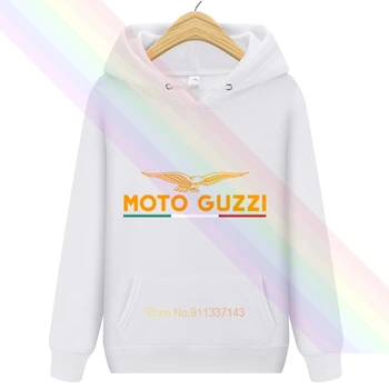 Motociklo Moto Guzzi Logotipas Rudenį Aukštos Kokybės Hoodies Viršuje Hoodie Mens Lauko Drabužiai Palaidinukė Megztinis
