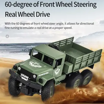 Q69 RC Karinių Sunkvežimių Off-road Transporto Modeliavimas Karinis Modelis 1:18 Vaikų Žaislai Nuotolinio Valdymo Sunkvežimių Vikšriniai Armijos Automobilis