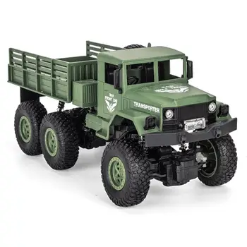 Q69 RC Karinių Sunkvežimių Off-road Transporto Modeliavimas Karinis Modelis 1:18 Vaikų Žaislai Nuotolinio Valdymo Sunkvežimių Vikšriniai Armijos Automobilis
