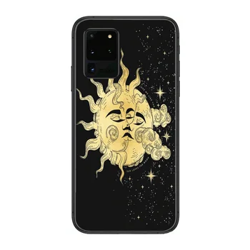 HD Sun Moon Veido Įdomių Telefono dangtelį korpuso SamSung Galaxy S 6 7 8 9 10 20 Plus 