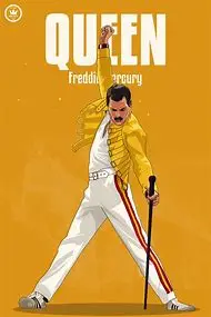 Plakatai ir Spausdina Karalienė Freddie Mercury Bohemian Rhapsody šilko Plakatas Decorati Sienų Tapybos Paveikslų Kambaryje Namų Dekoro 05