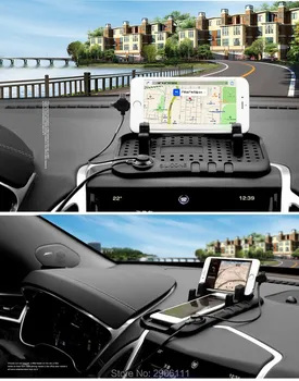 Automobilių priedai, automobilinis telefono laikiklis, USB įkrovimo silikono kilimėlis laikino stovėjimo numerį Audi a4 a3 q5 q7 a5 b6, b8 a6 c5 b7