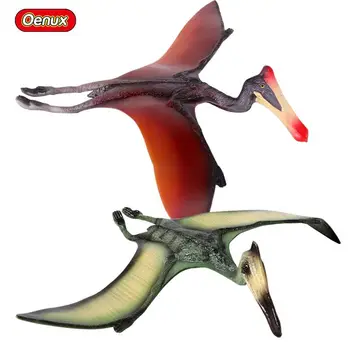 Oenux 2VNT Modeliavimas Juros periodo Mėsėdžių Pterodactyl Dinozaurų Modelis Juros periodo Plėšrūnai Gyvūnų Veiksmų Skaičius, Brinquedo Vaikų Žaislas