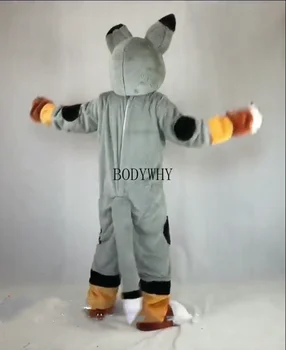 Fox šuo talismanas Talismanas Kostiumas Cosplay Kostiumai Šalis Žaidimas Suknelė Komplektus Drabužių, Reklamos Karnavalas Helovinas
