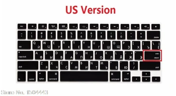 ES Euro JAV Versija RUS rusijos Klaviatūros Viršelis Macbook Air Pro 13 