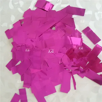 Nemokamas pristatymas 5KG/daug spalva Pasirinktinai Stačiakampio Formos konfeti popierius konfeti patranka mašina & Konfeti Mašina