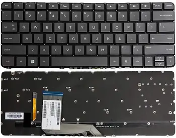 Naujas HP ENVY X360 13-Y 13T-Y 13T-Y000 13-Y4103DX 13-Y073NR 13-Y023CL nešiojamas MUS klaviatūrą su foniniu apšvietimu 833349-001