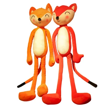 Fancytrader Mielas Minkštas Animacinių filmų Fox Pliušinis Žaislas iškamša Fox Šuo Lėlės Pagalvę Kūrybinė Dekoravimo, Dovanų 47inch 120cm 3 Spalvų