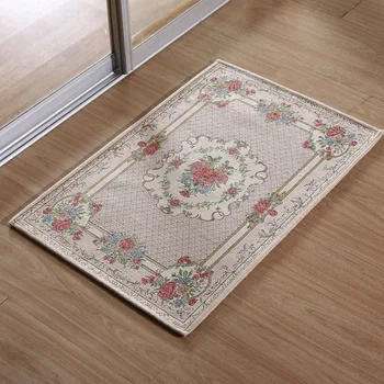 Europos išskirtinį neslidus Tirštėti kambarį gėlių plotas kilimas Klasikinis miegamojo grindų plotas kilimas Namų puošybai kilimėliai 006