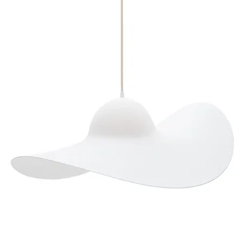 LED Pakabukas Šviesos Šiaudų skrybėlę formos Dervos Kabo Lempa Loft Apdaila, Apšvietimas Šviestuvai, Virtuvės Restoranas, Kambarių Lemputės E27