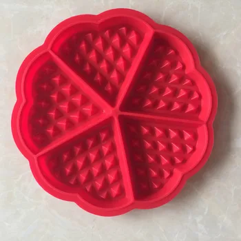 Nemokamas Pristatymas 100vnt/daug širdies formos silikono vafliai pelėsių pliurpalas maker silikono torto formą kepimo įrankiai bakeware moldes lin4688