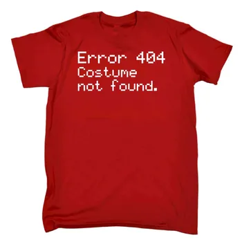 Vyrų Klaida 404 Kostiumų Nerasta Juokingas Pokštas Helovinas Geek, Vėpla, TAI T-Shirt Karšto Pardavimo Vyrams Marškinėliai Mados Laiško Spausdinimas