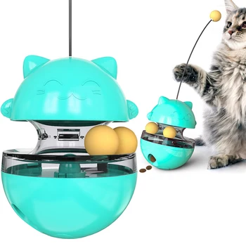 Juokingi Kačių Žaislas Masažuoklis Ištekėjimo Maisto Dozatorius IQ Gydyti Kamuolys Kačių Žaislai Įdomus Finansuojančiojo Katė Mokymo Interaktyvus Kačiukas Žaislai Pet products