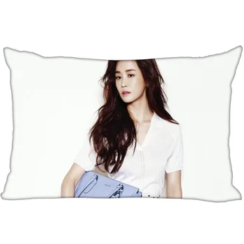 Karšto Korėjos Pop Užsakymą Lee Da Hae Satino Užvalkalas 35x45cm (iš vienos pusės) Spausdinti Užtrauktukas Šilko PillowCover Logotipą dovana