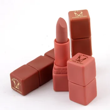 Panelė Rožė 24PCS/DAUG Lūpų Matinis atsparus Vandeniui Makiažas Matte lūpų dažų, Kosmetikos Sexy Raudona Lūpų Spalva, Nuogas Lūpų Matinis Lūpų Batom