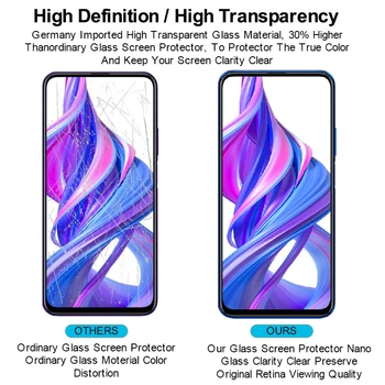Apsauginis Stiklas Ant Huawei honor 9X Premium Screen Protector, Grūdintas Stiklas Už 