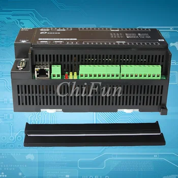 24DI perjungti įvesties 6DO relės išėjimo RJ45 Ethernet TCP modulis Modbus duomenų valdytojas