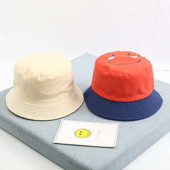 Vaisių siuvinėjimo dvipusis Kibiro Kepurę Žvejys Skrybėlę lauko kelionių skrybėlė nuo Saulės Bžūp Kepurės Vaikams, berniukams ir mergaitėms 05