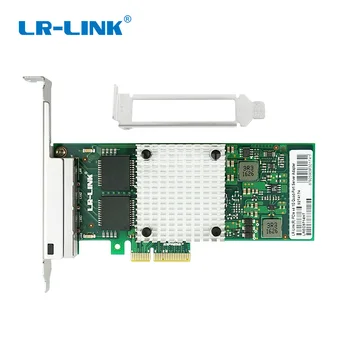 LR-LINK 9714HT Gigabit Ethernet Kortele Quad Port RJ45) PCI-Express Serverio Adapteris, Tinklo Valdytojas 