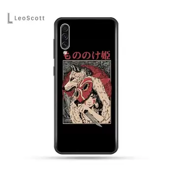 Japonų Anime Princesė Mononoke Telefono dėklas, Skirtas Samsung 