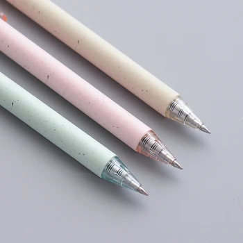 12PCS Didmeninė Gelio Rašikliai korėjos Kūrybingi Studentai'Signature Pen 0,5 mm, Juodos Core Dinaminį Greitai-džiovinimo Neutralus Pen