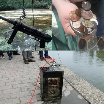 240 400 600KG Neodimio Magnetas Žvejybos Metalo Detektorius, Stiprūs Lobių Medžioklės Stabilių rezultatų Gelbėjimo magnetiniai