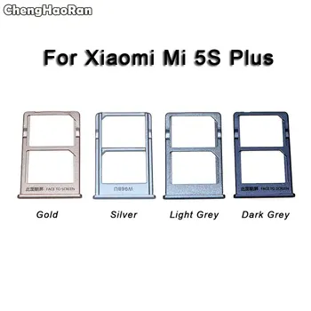 ChengHaoRan Už Xiaomi Mi 5S Plius 5splus MI5S Plius SIM Kortelės Dėklas Lizdo Laikiklį Adapteris Pakeitimo