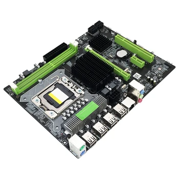 X58 Kompiuterio Plokštę, DDR3 LGA 1366-Pin, 2 Atminties Lizdai, Paramos 2X16G Plokštė Kit for Desktop